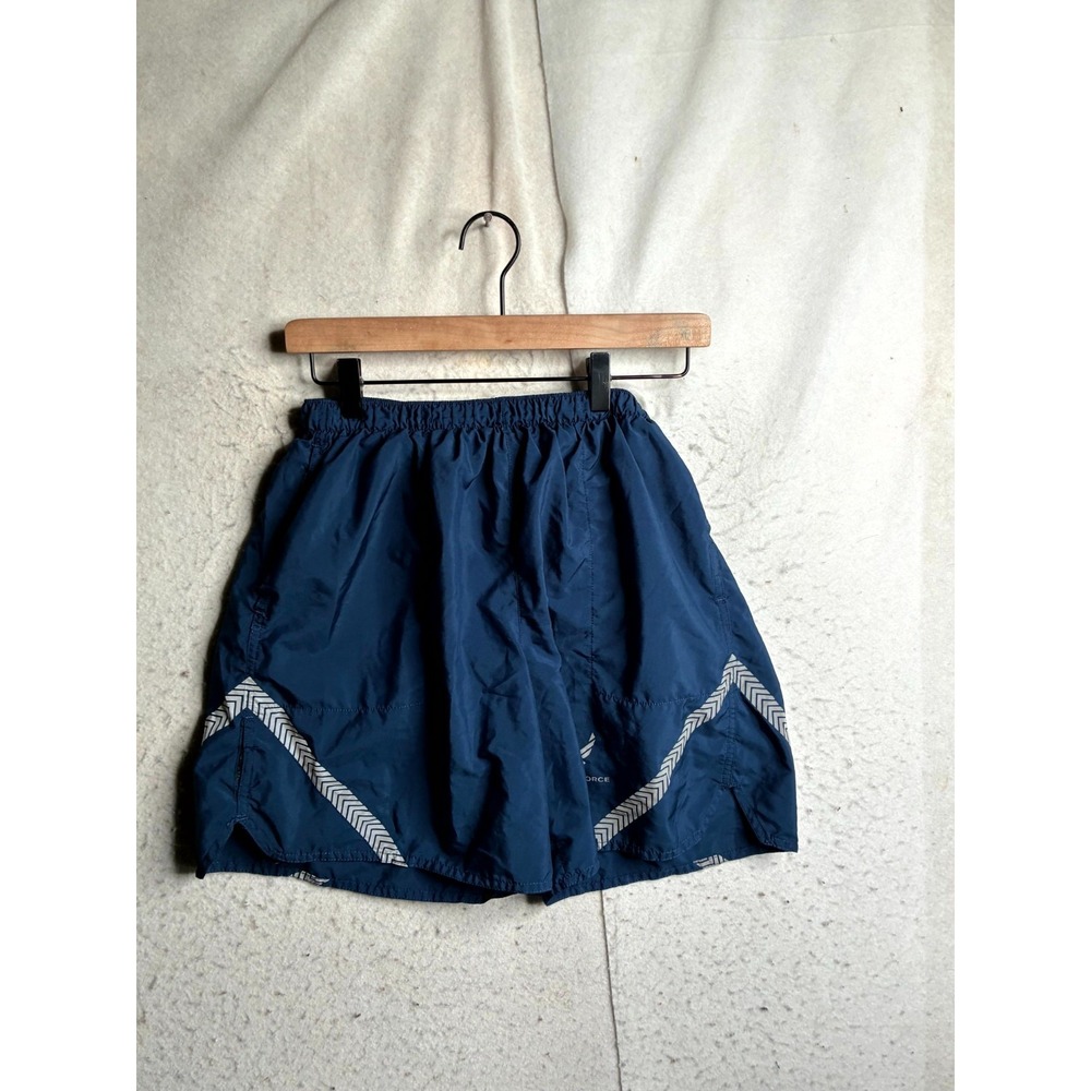 US Air Force IPTU Physical Training Trunks Shorts Mens M Blue Reflective Unicor